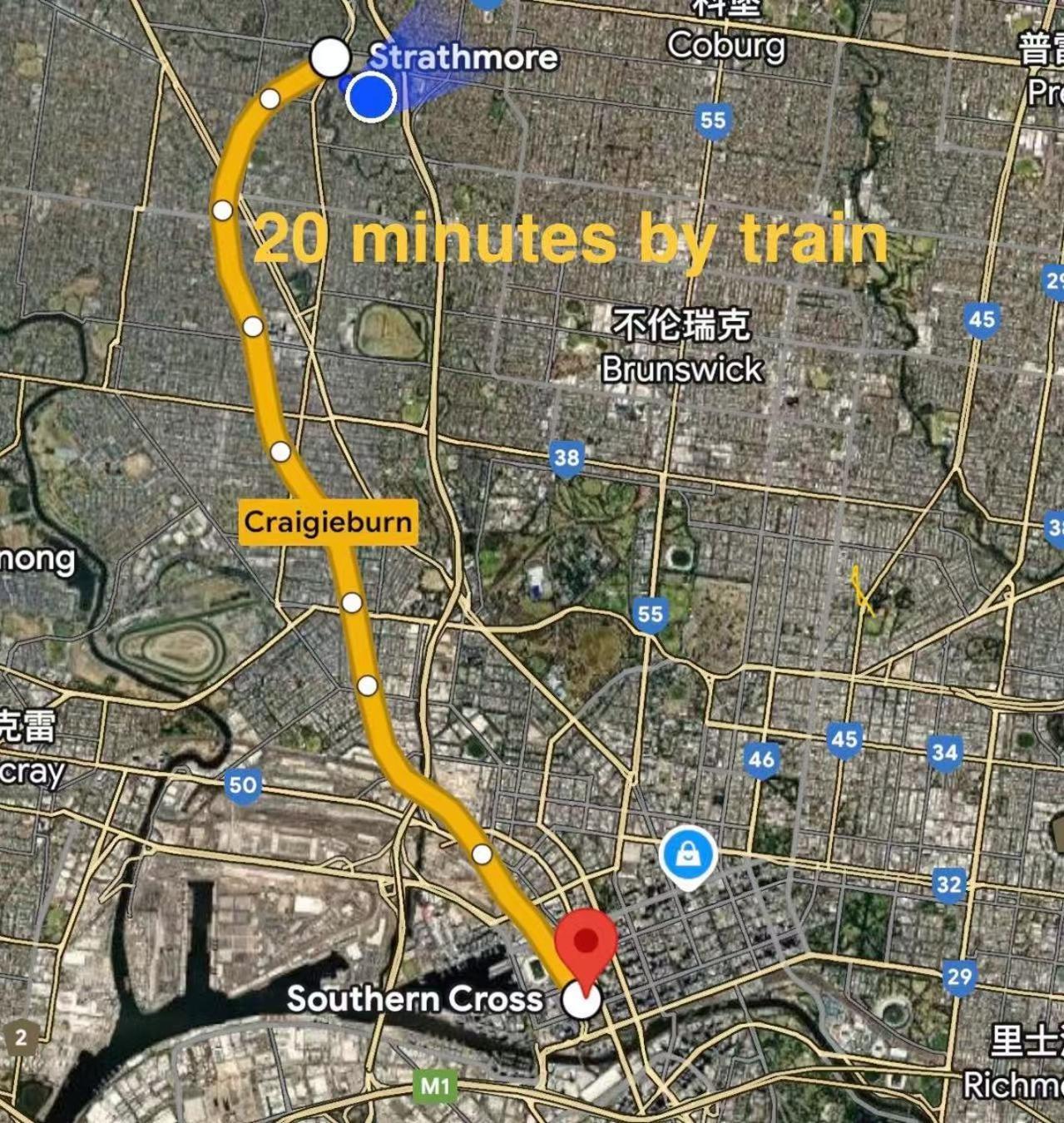A Single Room Near The Railway Station Melbourne Exterior photo
